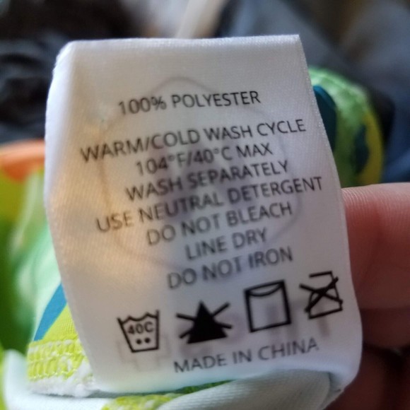 So iLL Women's Medium M Rock Climbing Holds Neon Green Polyester Leggings - Picture 10 of 10